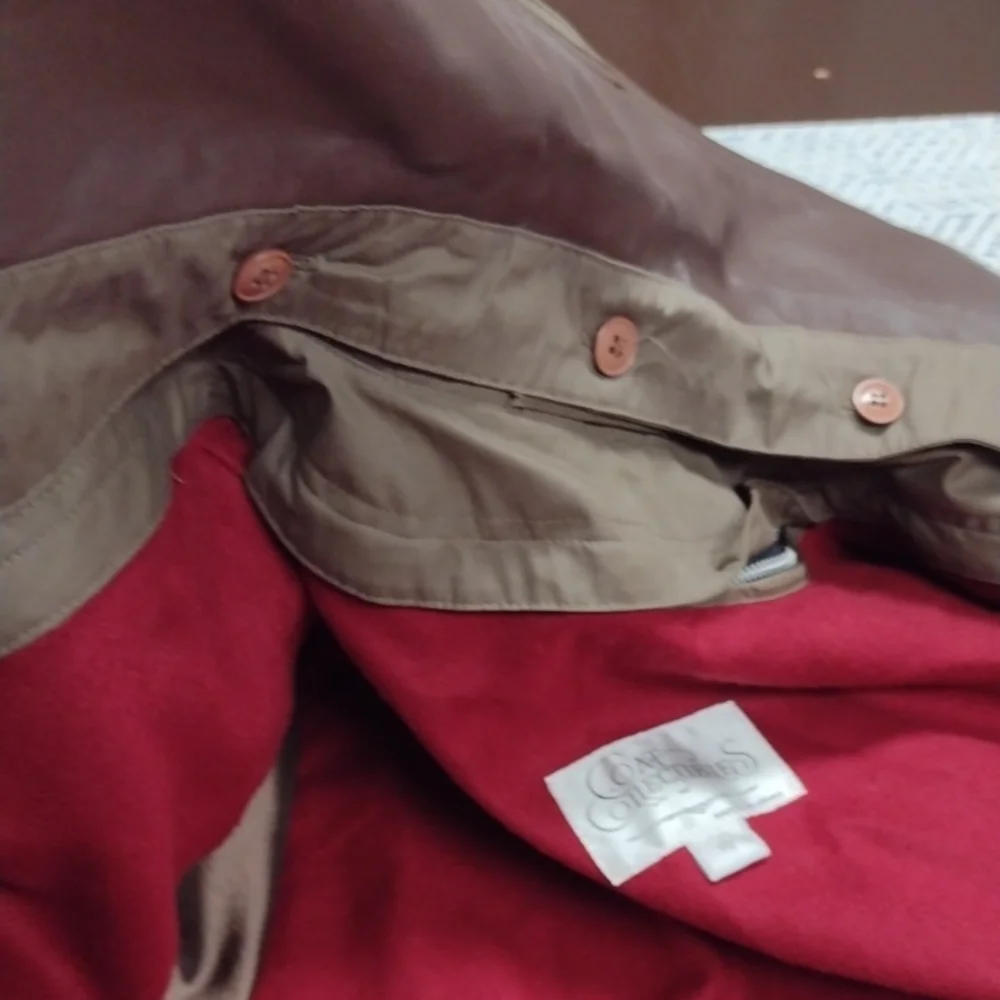 Coat Collectibles Women Classic Brown Trench Coat, Vacation,Travel. - Picture 10 of 14